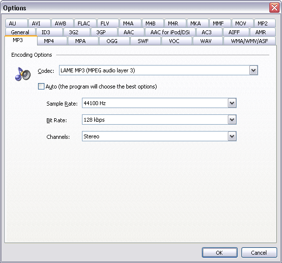 FLAC MP3 Converter screenshot
